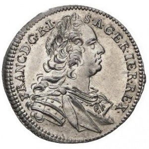 Аверс монеты Австрия, 3 крейцера, 1747-1750