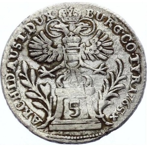 Реверс монеты Австрия, 5 крейцеров, 1765
