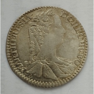Аверс монеты Австрия, 6 крейцеров, 1742-1746