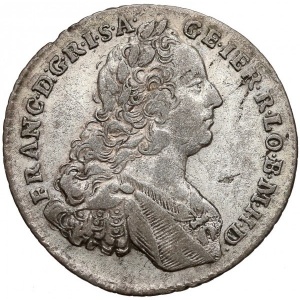 Аверс монеты Австрия, 7 крейцеров, 1751-1765