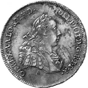 Аверс монеты Австрия, 7 крейцеров, 1768-1776, Иосиф II