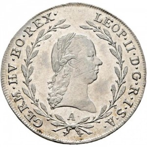 Аверс монеты Австрия, 10 крейцеров, 1790-1792