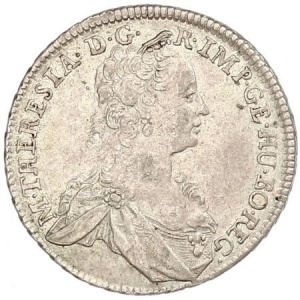 Аверс монеты Австрия, 15 крейцеров, 1747-1750