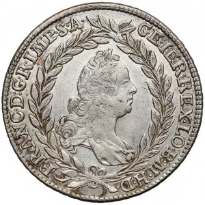 Аверс монеты Австрия, 20 крейцеров, 1754-1765, Франц I
