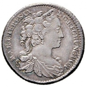 Аверс монеты Австрия, ¹⁄₁₂ талера, 1741