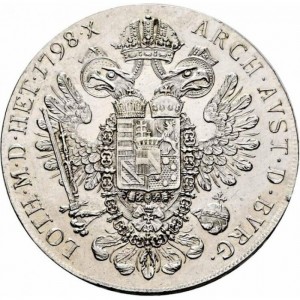 Реверс монеты Австрия, 1 талер, 1792-1804