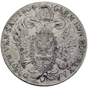 Реверс монеты Австрия, 1 талер, 1804-1806