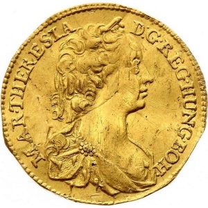 Аверс монеты Австрия, 1 дукат, 1741