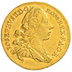 Аверс монеты Австрия, 1 дукат, 1765