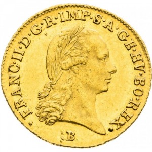 Аверс монеты Австрия, 1 дукат, 1792-1804
