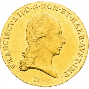 Аверс монеты Австрия, 1 дукат, 1804-1806