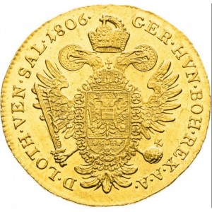 Реверс монеты Австрия, 1 дукат, 1804-1806
