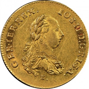 Аверс монеты Австрия, 2 дуката, 1777-1780