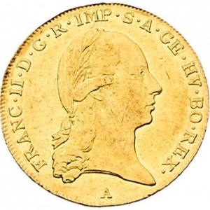 Аверс монеты Австрия, 2 дуката, 1799-1803