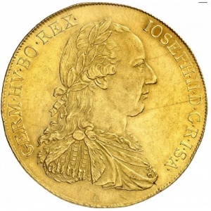 Аверс монеты Австрия, 4 дуката, 1786