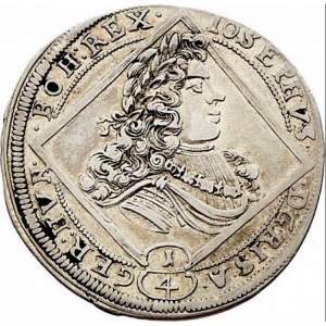 Аверс монеты Австрия, ¼ талера, 1707