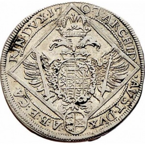 Реверс монеты Австрия, ¼ талера, 1707