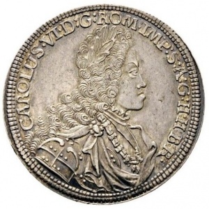 Аверс монеты Австрия, ¼ талера, 1711