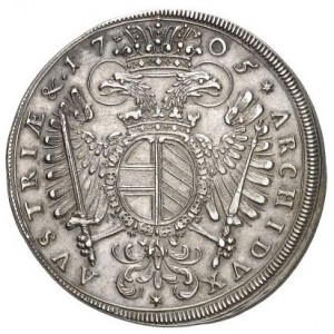 Реверс монеты Австрия, 1 талер, 1705
