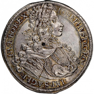 Аверс монеты Австрия, 1 талер, 1706