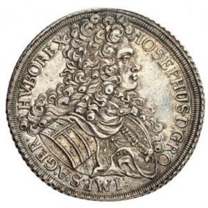 Аверс монеты Австрия, 1 талер, 1710-1711