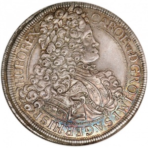 Аверс монеты Австрия, 1 талер, 1712-1718