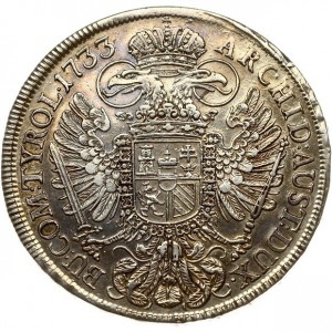 Реверс монеты Австрия, 1 талер, 1720-1740