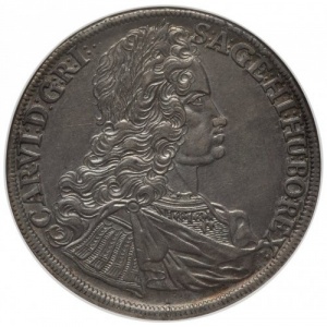 Аверс монеты Австрия, 1 талер, 1723-1740