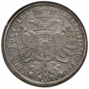 Реверс монеты Австрия, 1 талер, 1723-1740