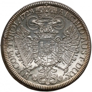 Реверс монеты Австрия, 1 талер, 1724-1734