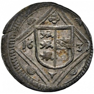Аверс монеты Австрия, 1 пфенниг, 1631-1654