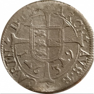 Реверс монеты Австрия, 1 крейцер, 1639-1657