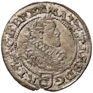 Аверс монеты Австрия, 3 крейцера, 1614-1619