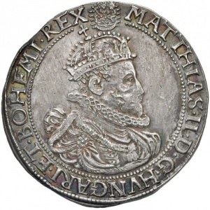 Аверс монеты Австрия, ½ талера, 1612, Рудольф II