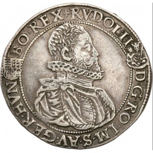 Аверс монеты Австрия, 1 талер, 1601-1609, Рудольф II, имперский орел