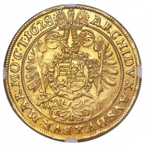 Реверс монеты Австрия, 5 дукатов, 1626-1637, Фердинанд II