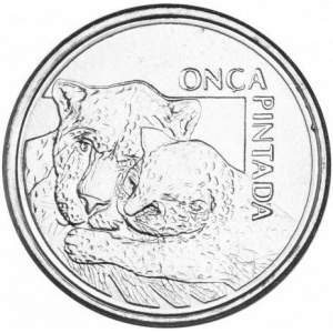 Реверс монеты Бразилия, 50 крузейро реал, 1993-1994