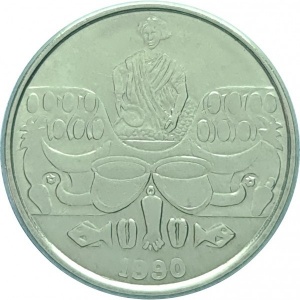 Реверс монеты Бразилия, 50 крузейро, 1990-1992