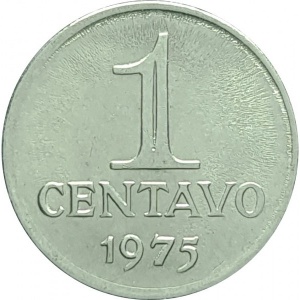 Реверс монеты Бразилия, 1 сентаво, 1969-1975