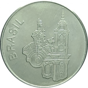 Аверс монеты Бразилия, 20 крузейро, 1981-1984