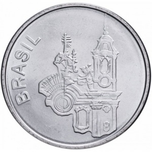 Аверс монеты Бразилия, 20 крузейро, 1985-1986