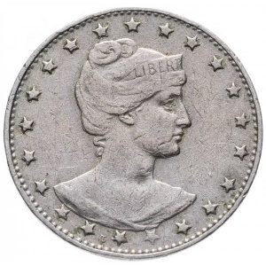 Реверс монеты Бразилия, 100 реалов, 1901