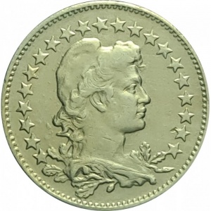 Реверс монеты Бразилия, 100 реалов, 1918-1935