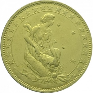 Реверс монеты Бразилия, 1000 реалов, 1924-1931