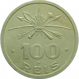 Реверс монеты Бразилия, 100 реалов, 1932, 400 лет колонизации Бразилии