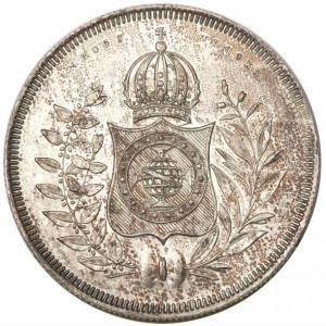Реверс монеты Бразилия, 400 реалов, 1834-1848