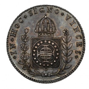 Аверс монеты Бразилия, 640 реалов, 1832-1833