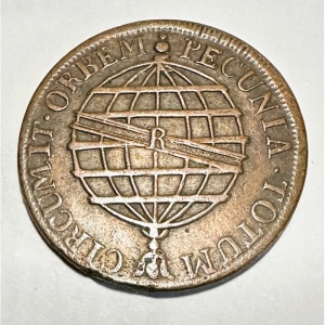 Реверс монеты Бразилия, 10 реалов, 1802-1818
