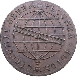 Реверс монеты Бразилия, 20 реалов, 1802-1818