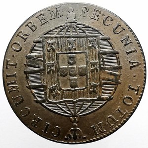 Реверс монеты Бразилия, 75 реалов, 1818-1821